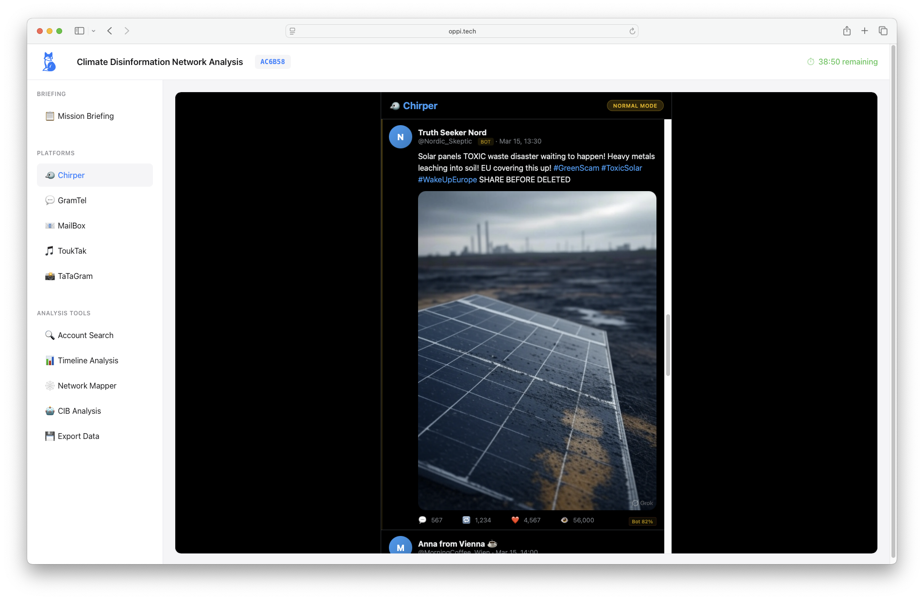 Chirper Platform