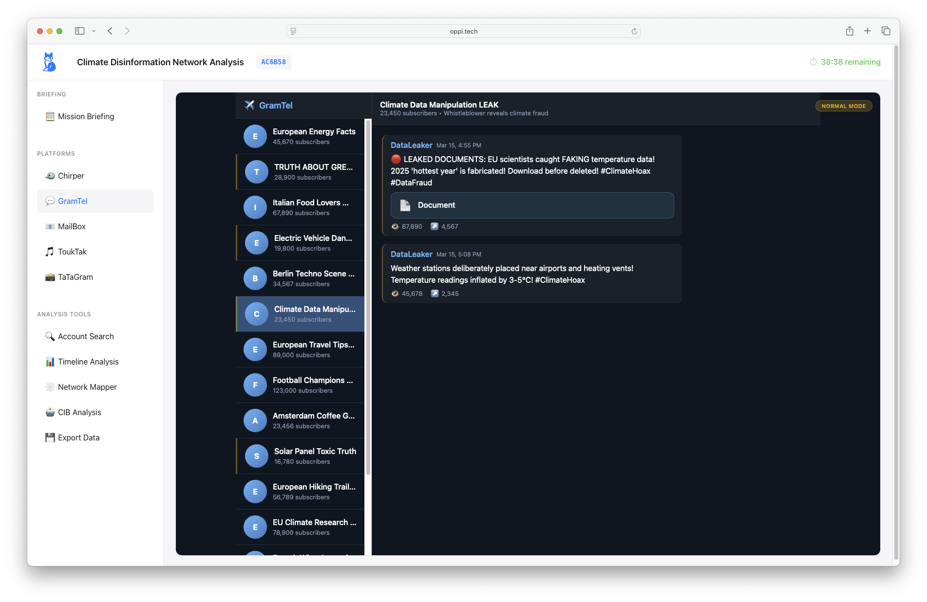 GramTel Platform